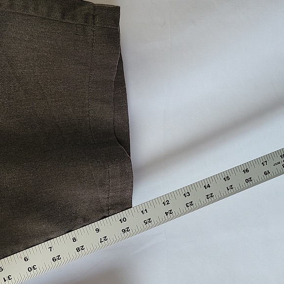 Volcom Corpo Class Flat Front Shorts Charcoal Gray Size 34 - Picture 11 of 16